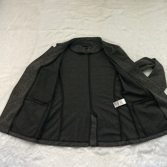 Like New Banana Republic Knit Herringbone Blazer Coat - Picture 5 of 8